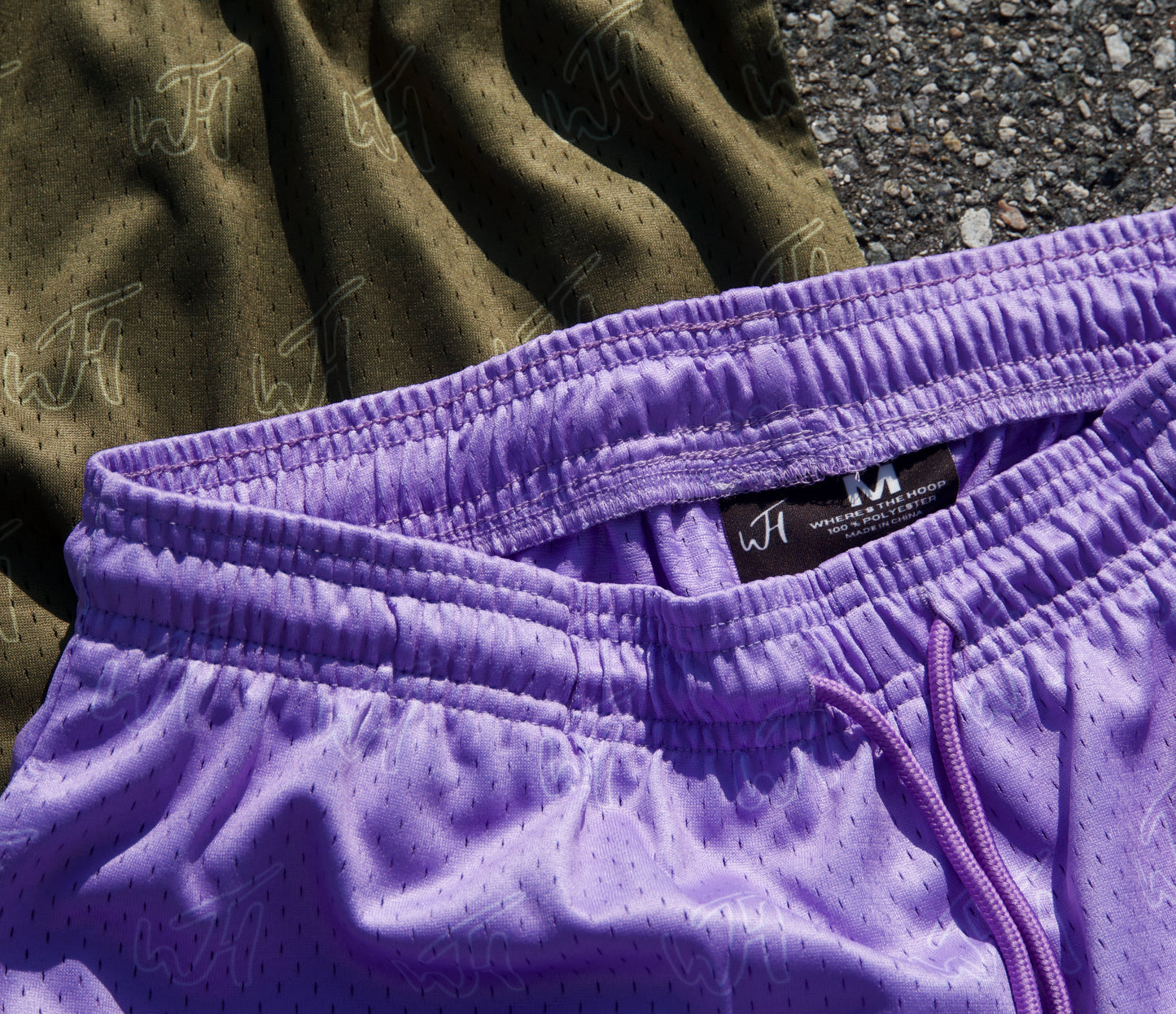 WTH Logo Shorts - Lilac