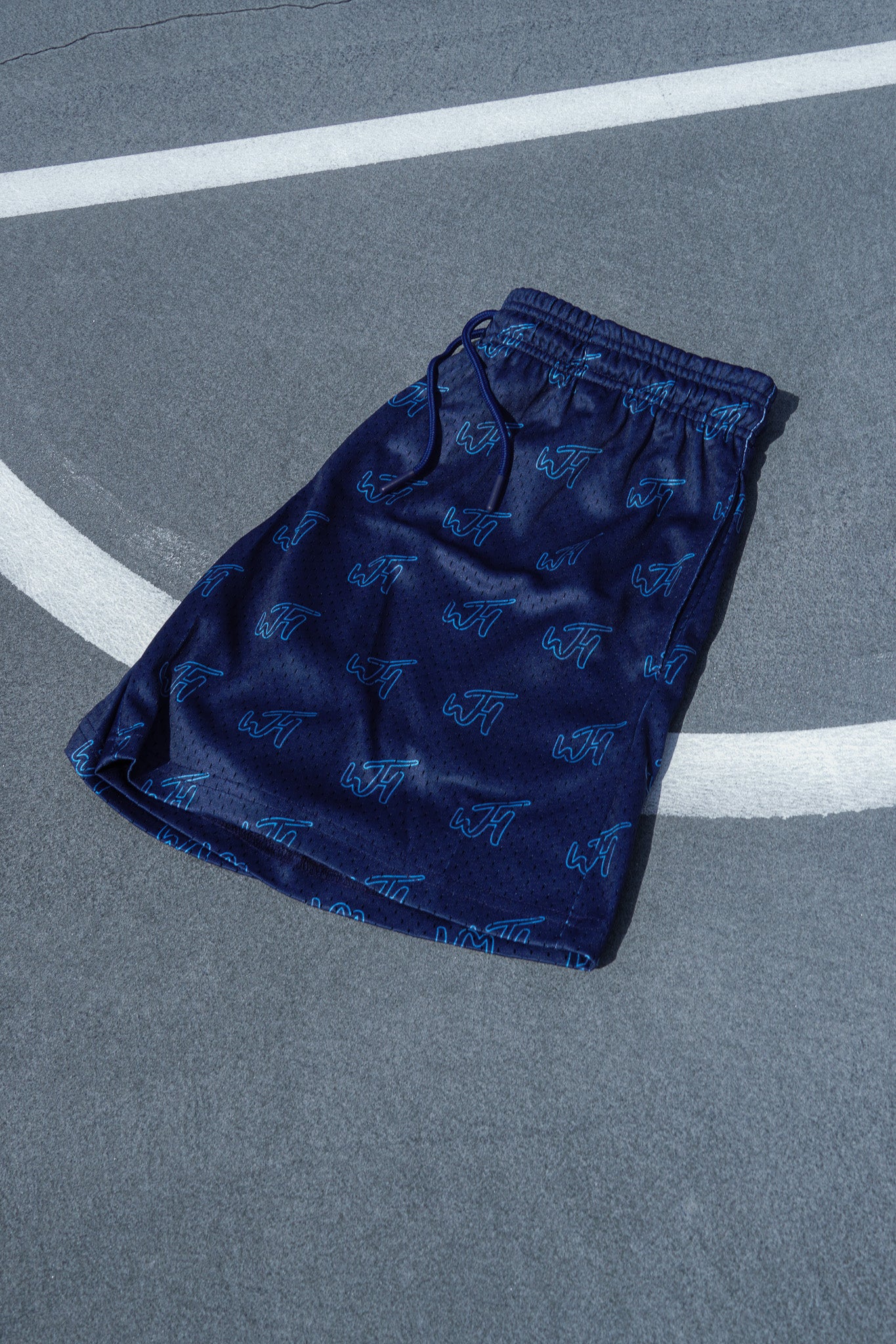 WTH Logo Shorts - Navy