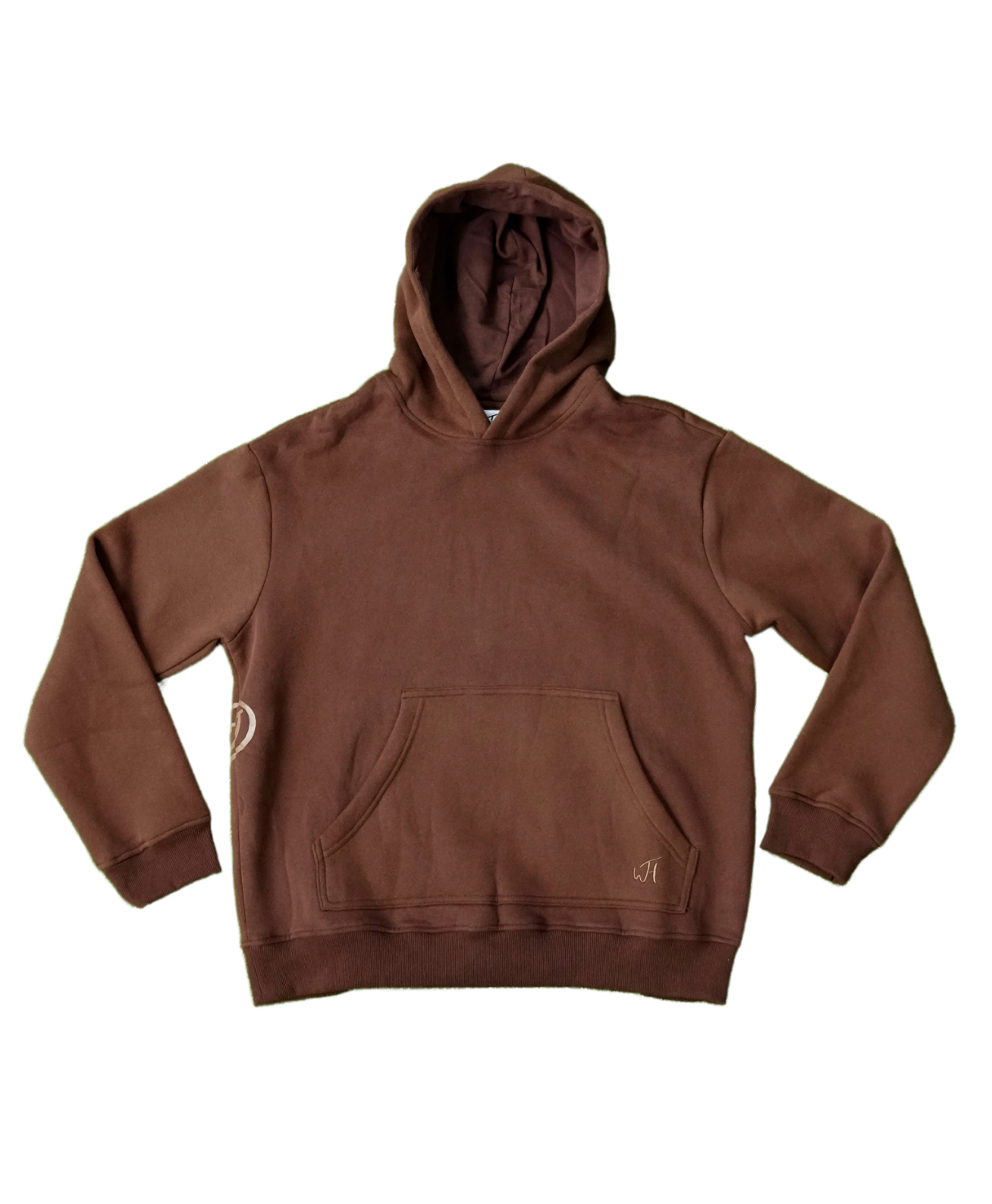 "Smiley Phases" Hoodie - Cosmic Brownie