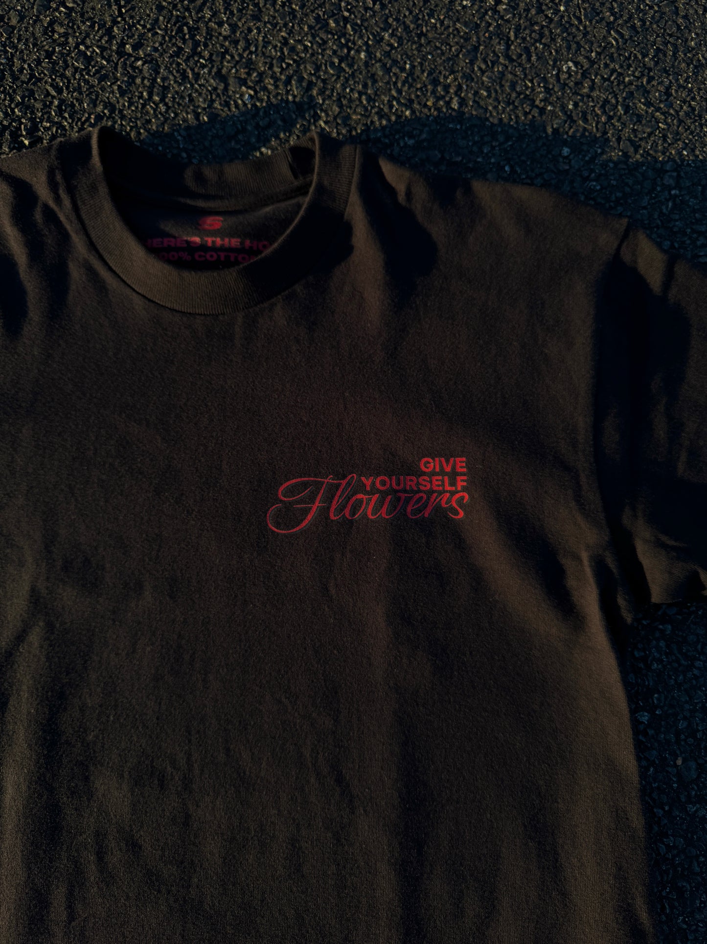“Give Yourself Flowers” Tee
