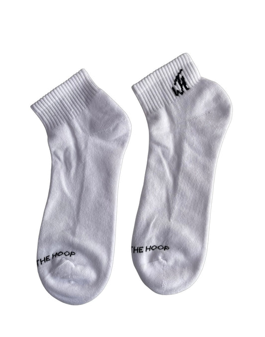 Essential Ankle Socks - White