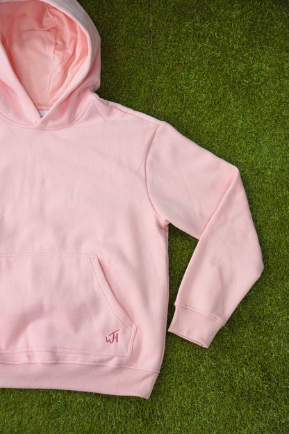 "Smiley Phases" Hoodie - Bubblegum